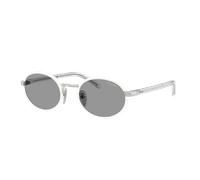 Chic White/Grey Sunglasses - female - Prada - Sunglasses - Gray - 52 MM - Accessories 52 MM
