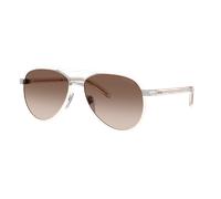 Prada Woman Sunglass PR B57S - Frame color: Silver, Lens color: Caffe Sfumato Specchio Oro
