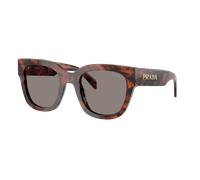 Prada Woman Sunglass PR C04S - Frame color: Amaranth Tortoise, Lens color: Dark Grey