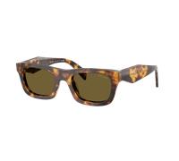 Prada Woman Sunglass PR C06S - Frame color: Honey Tortoise, Lens color: Dark Brown