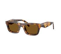 Prada Woman Sunglass PR C06S - Frame color: Honey Tortoise, Lens color: Dark Brown Polar