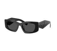 Prada Woman Sunglass PR D03SD - Frame color: Black, Lens color: Dark Grey