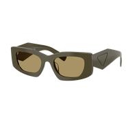 Prada Woman Sunglass PR D03SD - Frame color: Laurel, Lens color: Green Olive