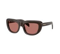 Prada Woman Sunglass PR D07S - Frame color: Cigar, Lens color: Sigaro Bio