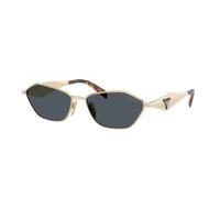 Prada Woman Sunglass PR D50S - Frame color: Pale Gold, Lens color: Dark Grey