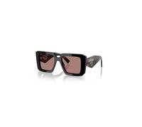 Prada Women's Designer Square RX Sunglasses with Light Brown Lenses