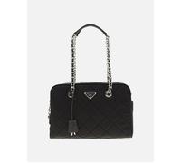 Prada Women's Elegant Quilted Shoulder Bag with Chain Strap for Stylish Women - - Black