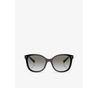Prada Womens Prada Pr 22Zs Square-Frame Acetate Sunglasses Black