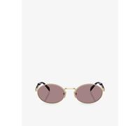 Prada Sunglasses PR 65ZS ZVN20I Gold brown Woman