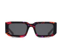 Prada Sunglasses PR06YS 06V5S0 Abstract Orange Dark Grey
