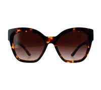 Prada Woman PR 17ZS VAU6S1 Sunglasses Acetate Turtle Brown Squared Normal Shaded