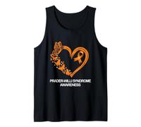 Prader-Willi Syndrome Awareness Heart Prader-Willi Syndrome Tank Top