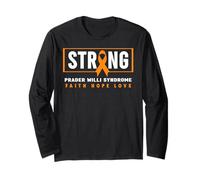 Prader Willi Syndrome Strong Prader Willi Syndrome Awareness Long Sleeve T-Shirt