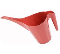 PRADICHI Small Watering Can - 1.25L Long Spout Indoor & Outdoor Plant Watering Pot for Houseplants, Garden & Flowers - Lightweight, Durable Plastic Water Jug (Red)
