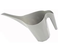 PRADICHI Small Watering Can - 1.25L Long Spout Indoor & Outdoor Plant Watering Pot for Houseplants, Garden & Flowers - Lightweight, Durable Plastic Water Jug (Grey)