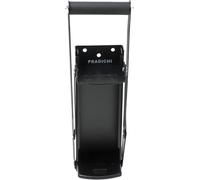 PRADICHI Wall-Mounted Can Crusher - Heavy-Duty 16oz/500ml Aluminum Can Press with Built-In Bottle Opener, Non-Slip Handle, Easy Installation for Beer, Soda, and Pop Cans (Black)