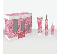 Prady - Yani Sweet Fragrance Gift Set for Women - 3-Piece Kit - Shower Gel + Body Splash + Eau de Toilette - Sweet & Youthful Scent Experience