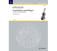 Praeludium & Allegro in Style of Gaetano Pugnani for Violin and Piano