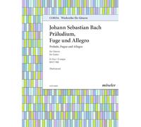 Präludium, Fuge and Allegro D major (orig. E flat major): BWV 998. guitar.