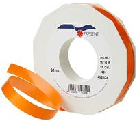 PRÄSENT - America Curling Ribbon Orange 15 mm width, 91 m length