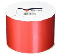PRÄSENT - America Curling Ribbon Red 90 mm width, 91 m length