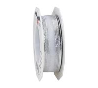 Präsent - Beaufort Organza Ribbon Silver 20-m-Roll 25 mm width