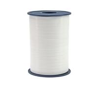 PRÄSENT C.E. Pattberg America Gift Curling Ribbon Pure White, 546 Yards of balloonribbon for Gift Wrapping, 0.2 inches Width, Accessories for Decoration & Handicrafts, Decoration Ribbon for Presents,5mm - 500m,2525-600