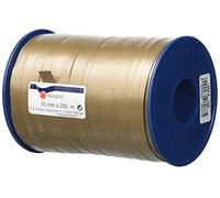 PRÄSENT C.E. Pattberg America Gift Curling Ribbon Taupe, 273 Yards of balloonribbon for Gift Wrapping, Accessories for Decoration & Handicrafts, Decoration Ribbon for Presents, 10mm - 250m