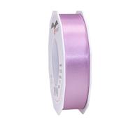 PRÄSENT C.E. Pattberg SATIN lila gift ribbon, 27 yards for Wrapping Gifts, 1 inch width, Ribbon for Decorating & Crafting, Decorative Ribbon for Gifts, for every occasion