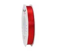 PRÄSENT C.E. Pattberg SATIN red gift ribbon, 27 yards for Wrapping Gifts, 0.59 inches width, Ribbon for Decorating & Crafting, Decorative Ribbon for Gifts, for every occasion