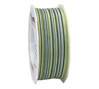 Präsent - Calabria Wired Ribbon Juice Green 40 mm Width, 20 m Length