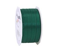 Präsent - Europa Taffeta Ribbon Fir Sprigs 10 mm Width, 50 m Length