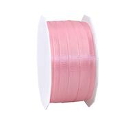 Präsent - Europa Taffeta Ribbon Ligth Pink 10 mm Width, 50 m Length