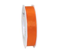 PRÄSENT - Europa Taffeta Ribbon Orange 25 mm width, 50 m length