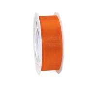 PRÄSENT - Europa Taffeta Ribbon Orange 40 mm width, 50 m length