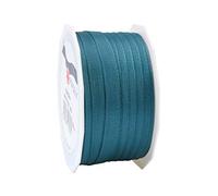 Präsent - Europa Taffeta Ribbon Petrol 10 mm Width, 50 m Length