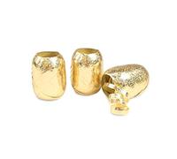 PRÄSENT Holly Gold Gift Ribbon 24 x 20 m Ball 5 mm for Crafts, Decorating & Wrapping Gifts for Any Occasion