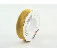 Präsent - Luxor Wired Ribbon Gold 20-m-Roll 25 mm width