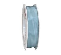 Präsent - Lyon Wired Taffeta Ribbon Aquamarine 25 mm Width, 25 m Length