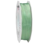 Präsent - Lyon Wired Taffeta Ribbon Mintgreen 25 mm width, 25 m length