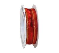 Präsent Madagaskar Ribbon, Polyester, Bordeaux, 11 x 11 x 3 cm