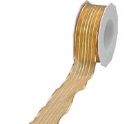 Präsent - München Organza Ribbon Gold 20-m-Roll 40 mm width