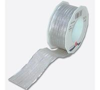 Präsent - München Organza Ribbon Silver 20-m-Roll 40 mm width