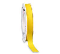 Präsent - New Life 100% Recycled Ribbon Yellow 15 mm Width, 25 m Length