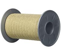 PRÄSENT - Poly Glitter Curling Ribbon Copper 10 mm width, 100 m length