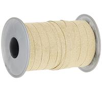 PRÄSENT - Poly Glitter Curling Ribbon Gold 10 mm width, 100 m length
