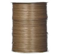 PRÄSENT - Rayon Raffia Biodegradable Ribbon Brown 100 meter spool