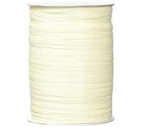 PRÄSENT - Rayon Raffia Biodegradable Ribbon Cream 100 meter spool