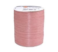 Präsent - Rayon Raffia Biodegradable Ribbon Dusky Pink 100 Meter Spool