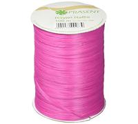 PRÄSENT - Rayon Raffia Biodegradable Ribbon Pink 100 meter spool